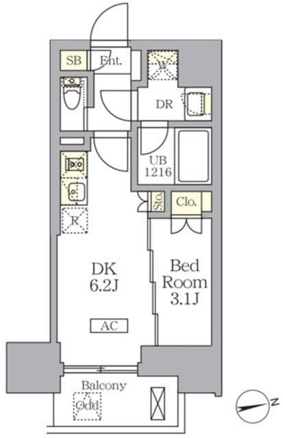ザ・ライオンズフォーシア文京湯島 1301
