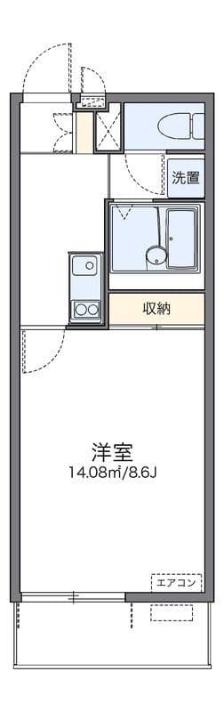レオネクストドエル小竹向原 104 間取り図