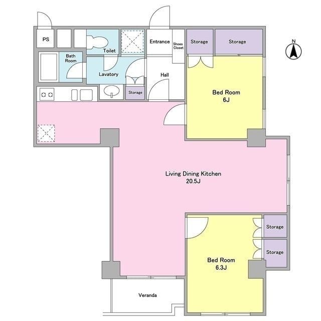 ベルファン西麻布 204