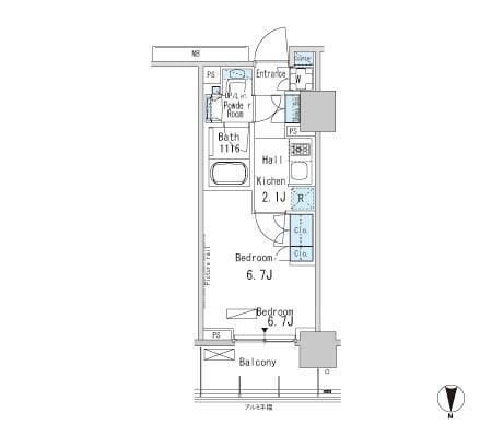 パークアクシス蒲田ステーションゲート 703