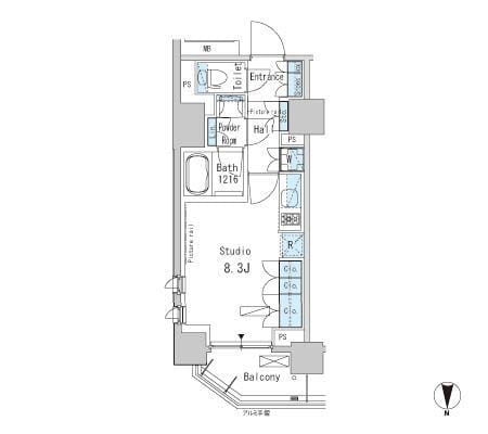 パークアクシス蒲田ステーションゲート 801