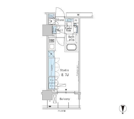 パークアクシス蒲田ステーションゲート 806