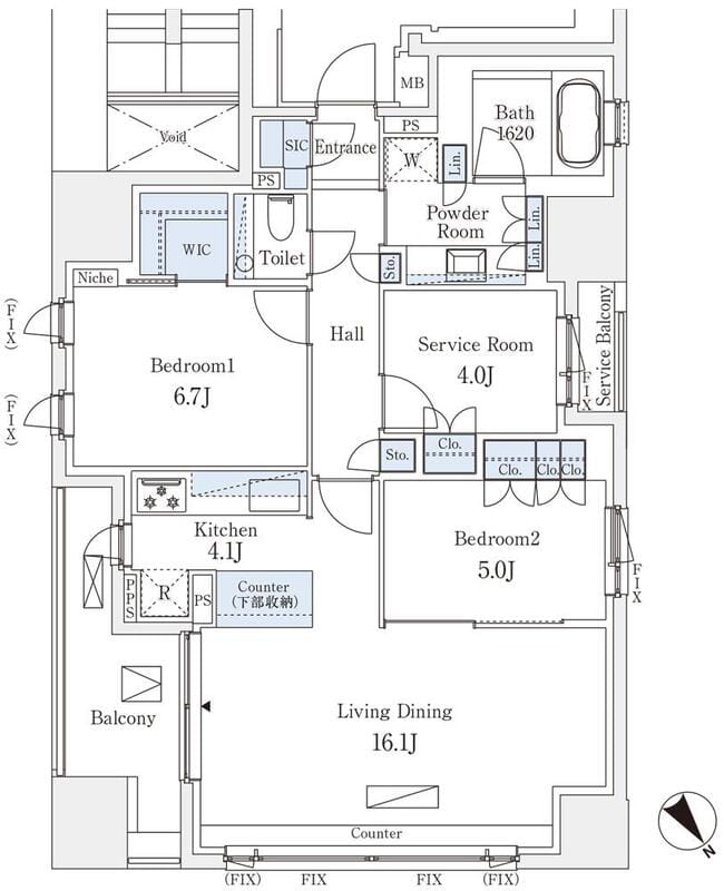 グランスイート千代田麹町 1302