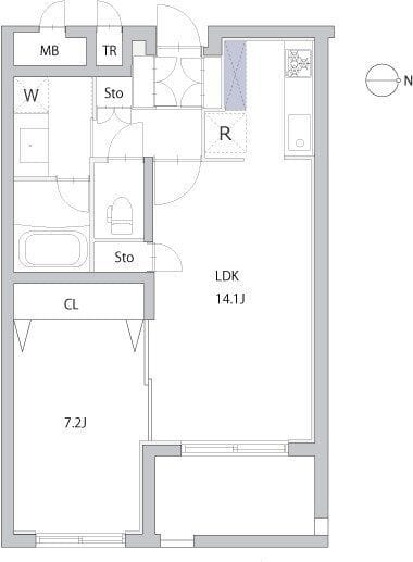 ガーデン都立大 303