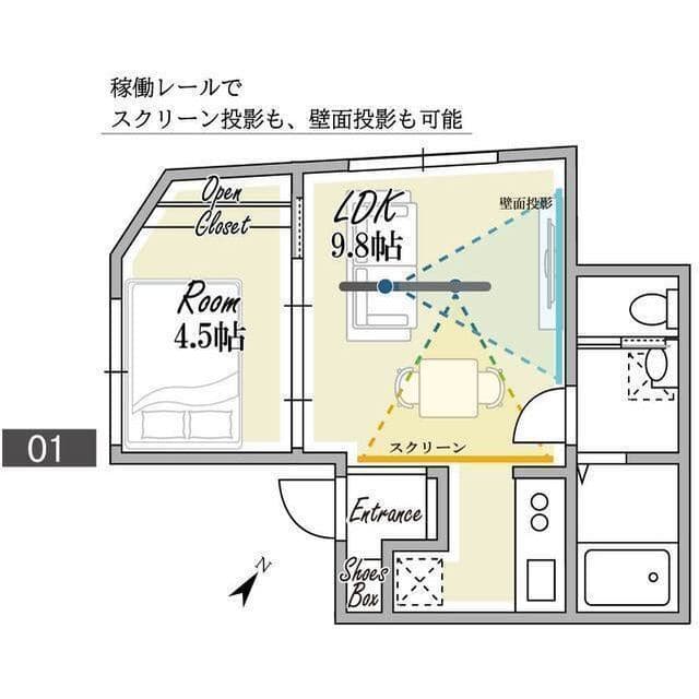 Platanus幡ヶ谷 401