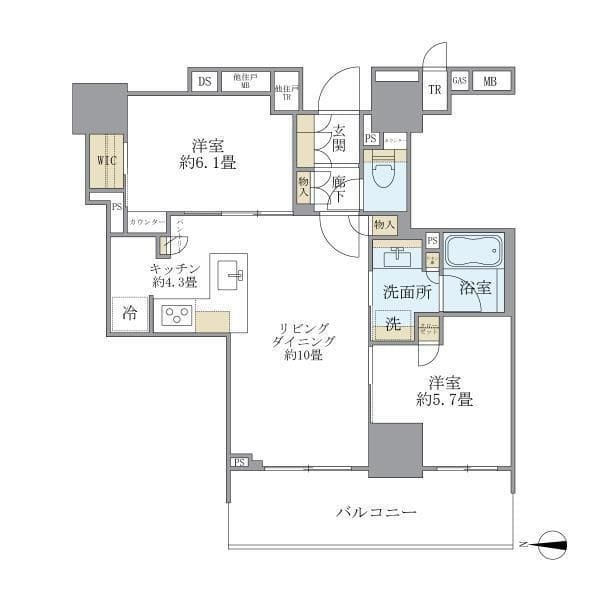 BrilliaTower上野池之端 702