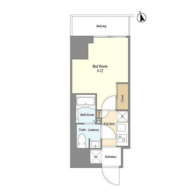 コンフォリア・リヴ川崎南幸町 1001