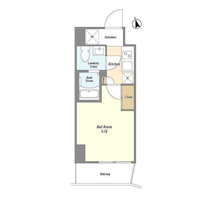 コンフォリア・リヴ川崎南幸町 1106
