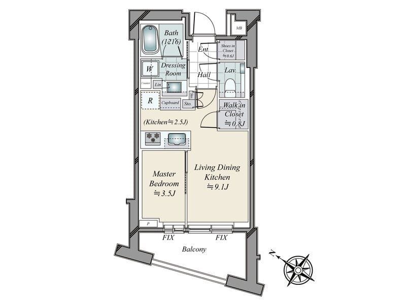 パークコート恵比寿 1102