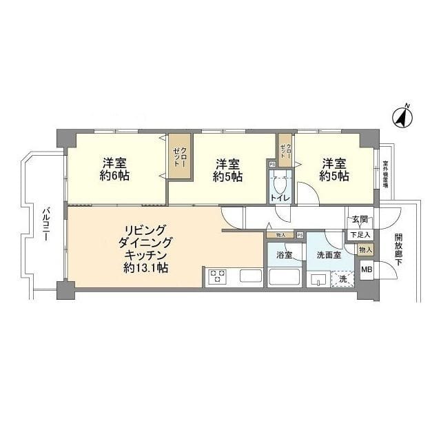 クレッセント大島 801