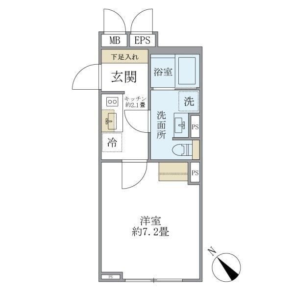 EXAM AKASAKA 101 間取り図