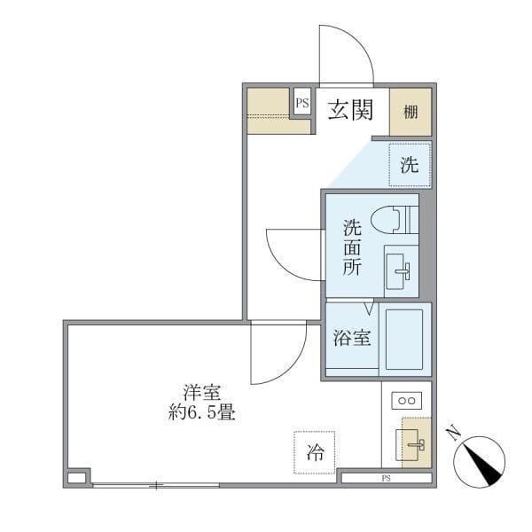 EXAM AKASAKA 102 間取り図