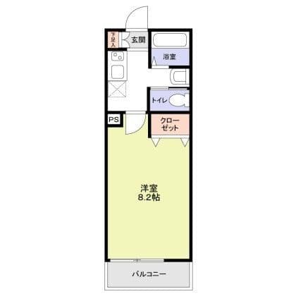 アファブルときわ台II 105 間取り図