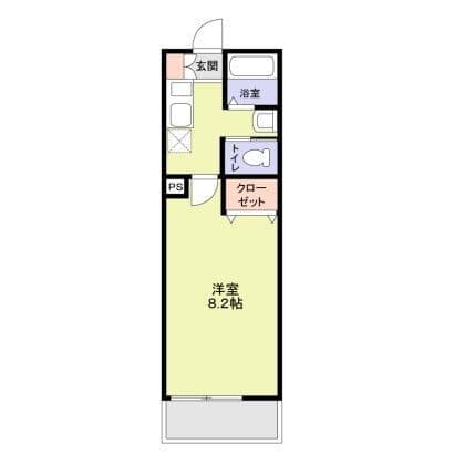 アファブルときわ台II 202 間取り図