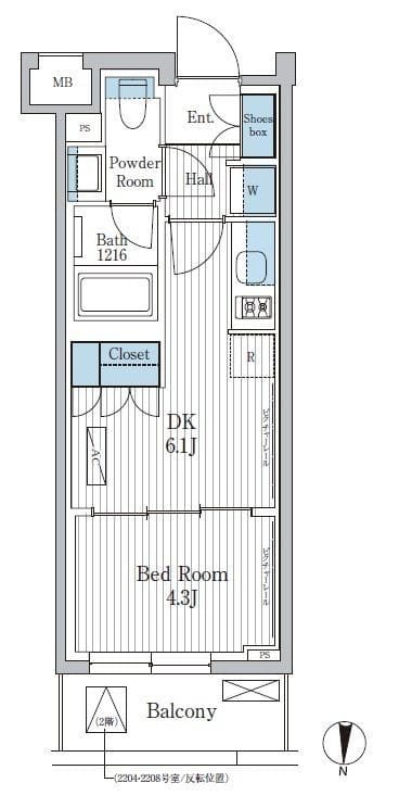 パークアクシス東陽町レジデンス 2209