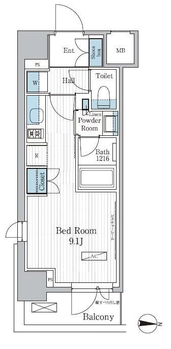 パークアクシス東陽町レジデンス 601