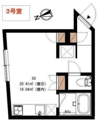Orbit駒沢 03 間取り図