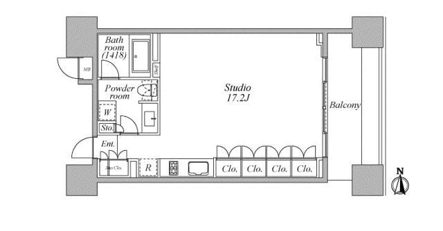 レジディア芝浦KAIGAN 0402