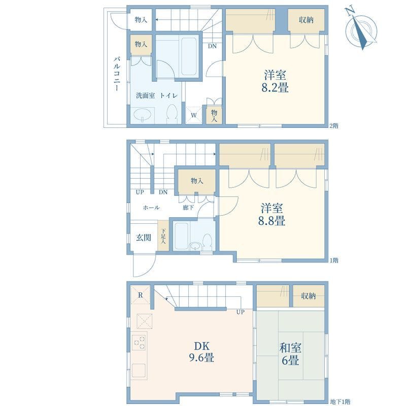 Blossom Heath三軒茶屋 31.5万円/なし/入力なし