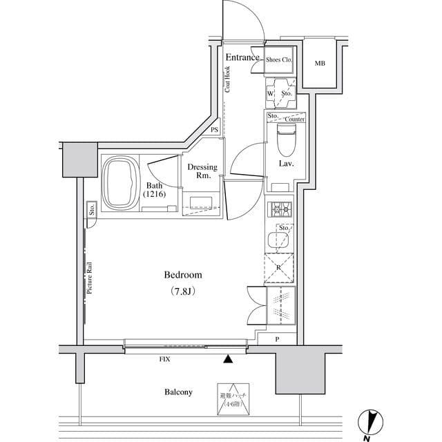 ザ・パークハビオ代々木 507