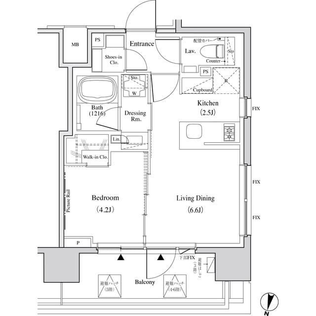 ザ・パークハビオ代々木 508