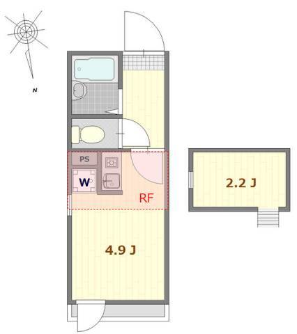シャンテ谷在家 302