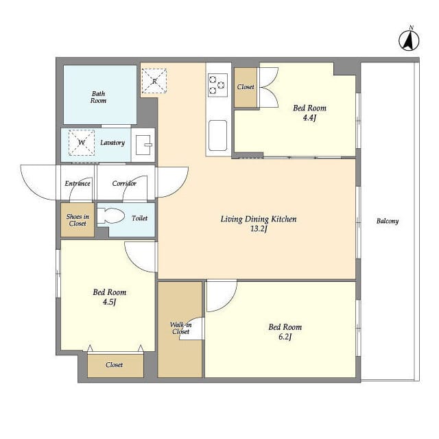 メゾンドオンディーヌ 206