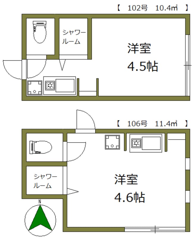 アーバンラウム高円寺B 106