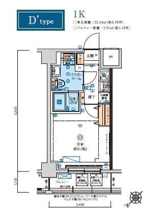 リヴシティ横濱ヒルサイドテラス 505