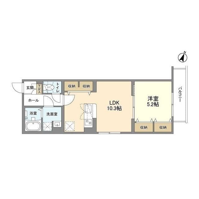 ウェルスクエア幡ヶ谷 101 間取り図
