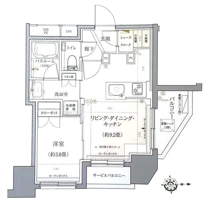 クリオ西日暮里ブライトマ一クスの写真