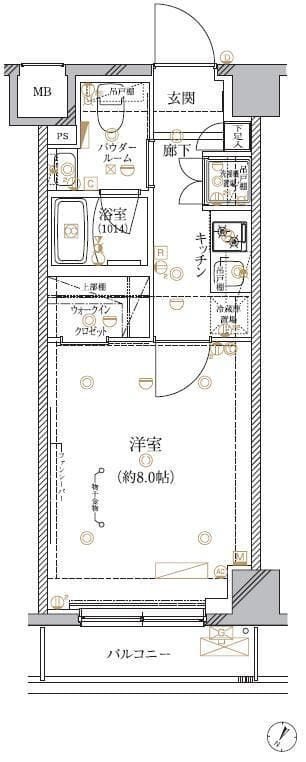 クレイシア板橋志村 307