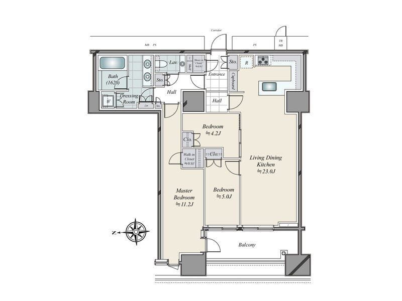 三田ガーデンヒルズ イーストヒル 404