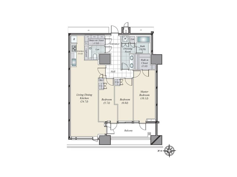 三田ガーデンヒルズ イーストヒル 502