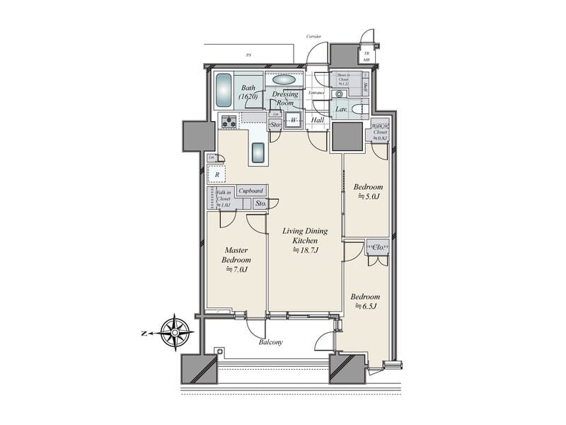 三田ガーデンヒルズ イーストヒル 805