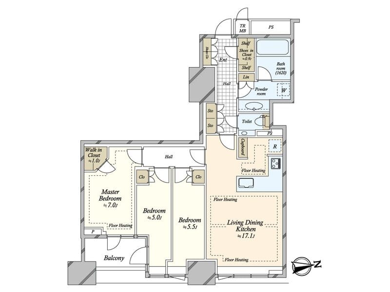 三田ガーデンヒルズ イーストヒル 809