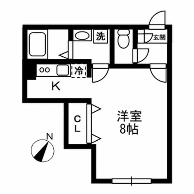 ザ・パーククロス千歳烏山 0305 間取り図