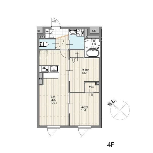 エルファーロ大塚Ⅱ 402