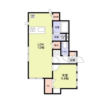 Forest Maison MIZUKI 105 間取り図