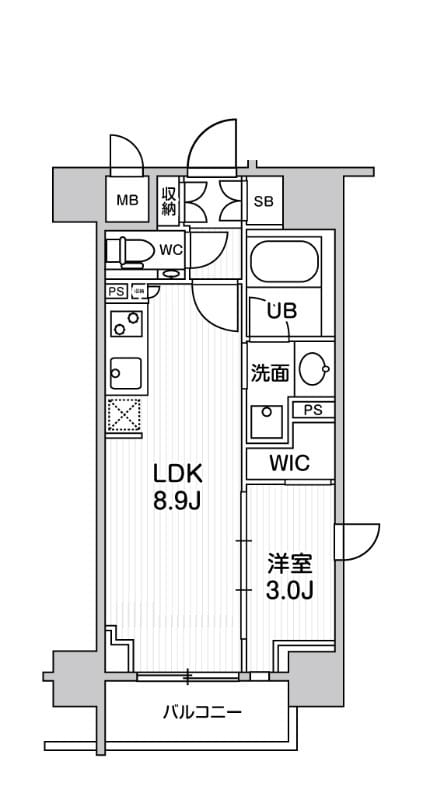 シーズンフラッツ大森ブライト 802