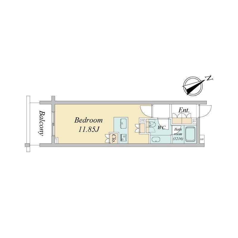 ニューシティアパートメンツ戸越 0202
