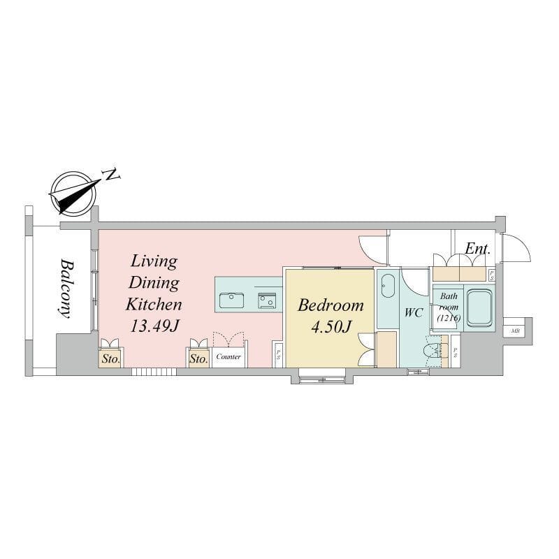 ニューシティアパートメンツ戸越 0803