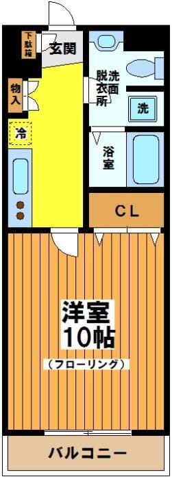 TRIANGOLO 206 間取り図