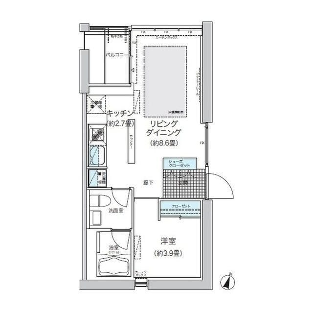 ガーデニエール砧ウエスト 443