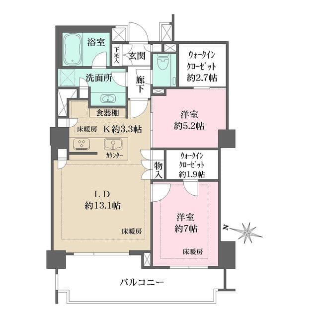 ザ・パークハウス麻布外苑西通り 605
