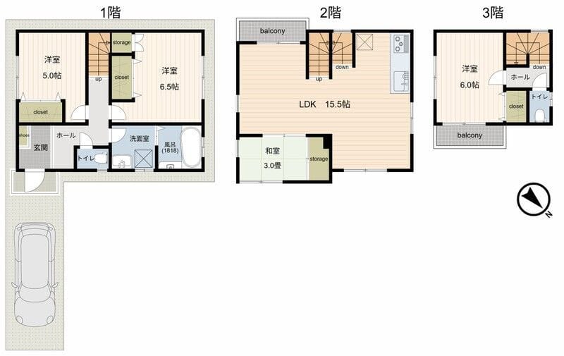 板橋区徳丸一丁目 貸家 22万円/なし/入力なし