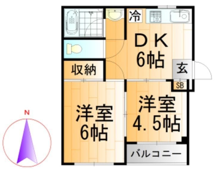 柳原ダイヤモンドハイツ 302
