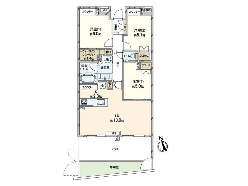 パークホームズ世田谷代田 103