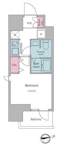 レジディア大森Ⅱ 407