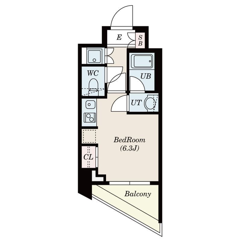 S-FORT中板橋 302 間取り図